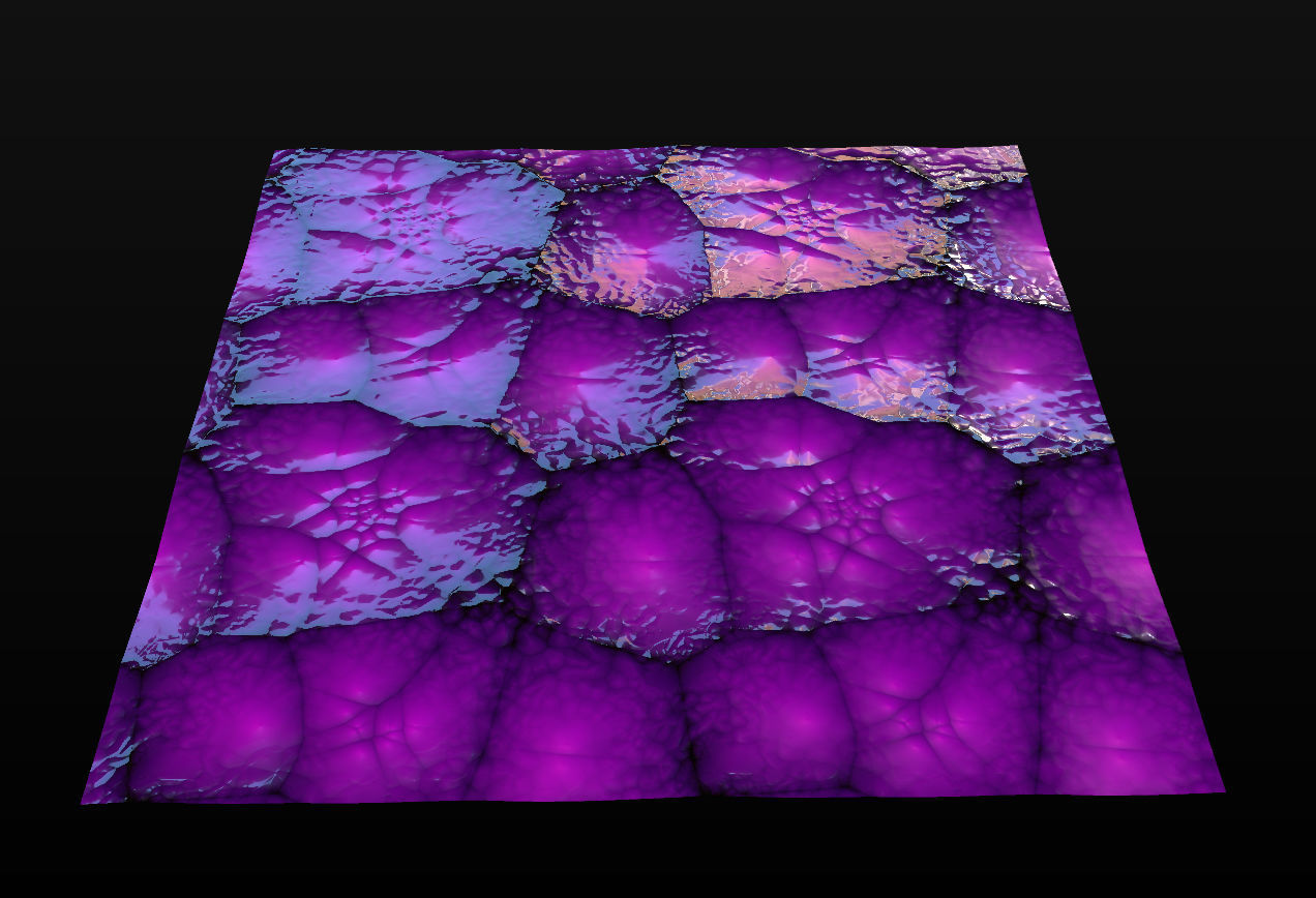 8 Stylized and Seamless Crystals PBR Materials - Set 3 Texture_20
