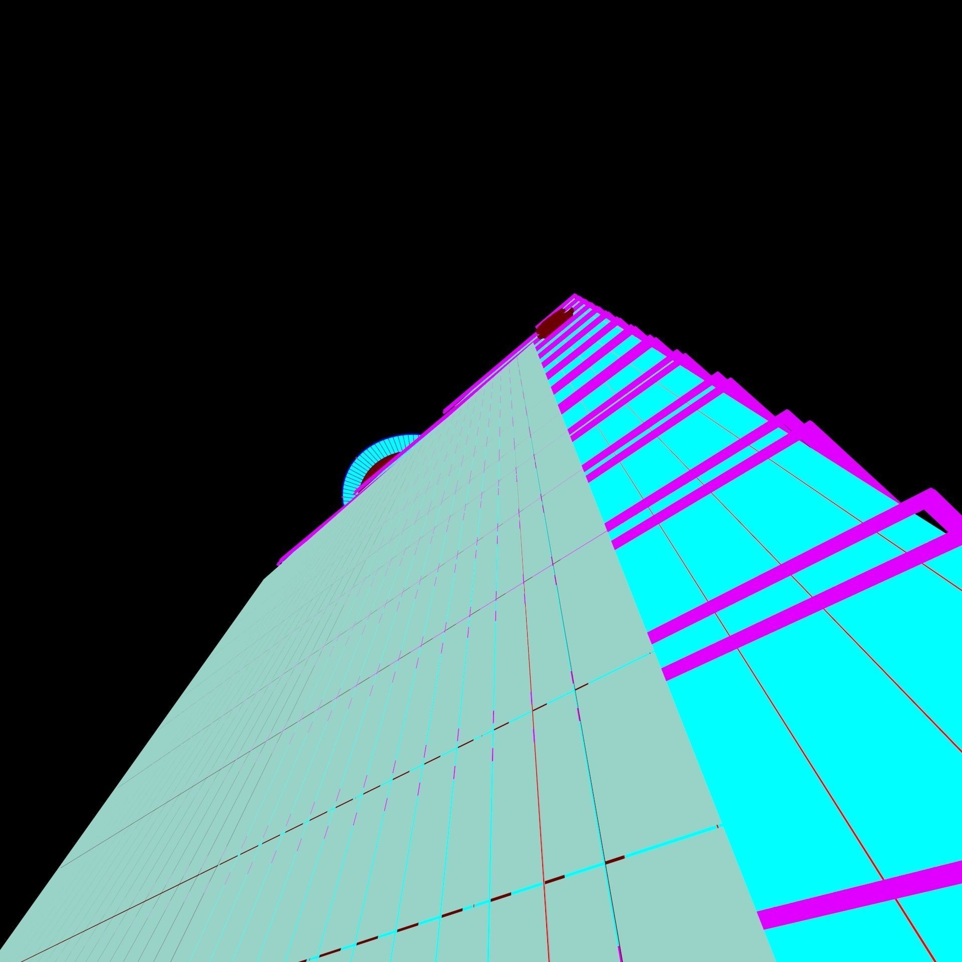 Chapultepec Uno R509 Skyscraper 3D model_17