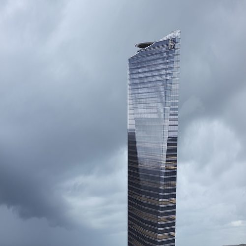 Chapultepec Uno R509 Skyscraper  3D model 2