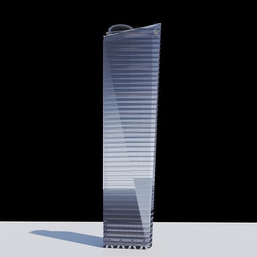 Chapultepec Uno R509 Skyscraper  3D model 6