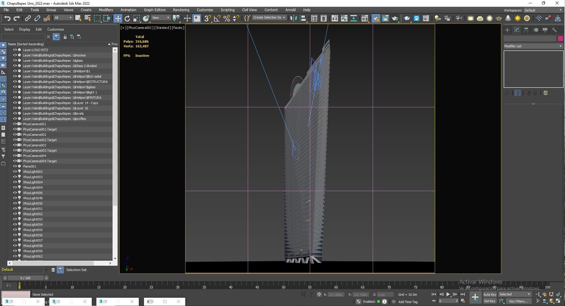 Chapultepec Uno R509 Skyscraper 3D model_12