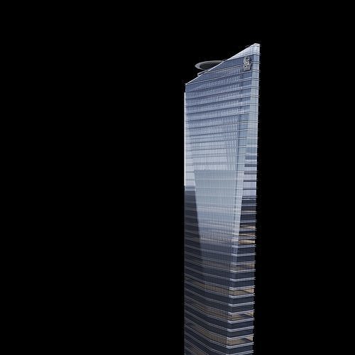 Chapultepec Uno R509 Skyscraper  3D model 4