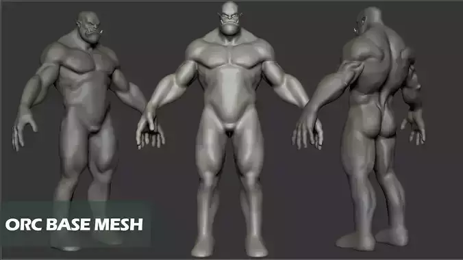 Orc  Base  Mesh