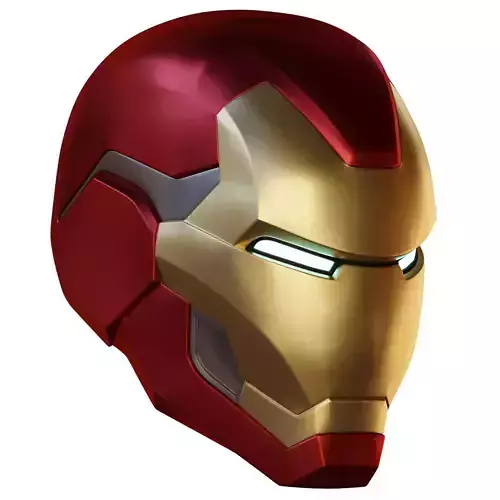 Video Game Mark 85 Helmet 3D Model with Interior Details 3D print model