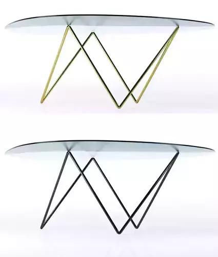 Padrera Coffee Table by GUBI 3D model