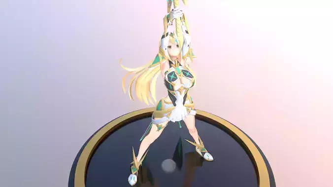 Mythra Lightning Buster
