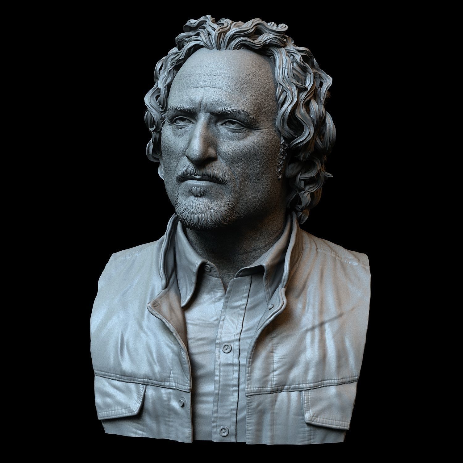 Tig Trager from Sons of Anarchy 3D print model_2