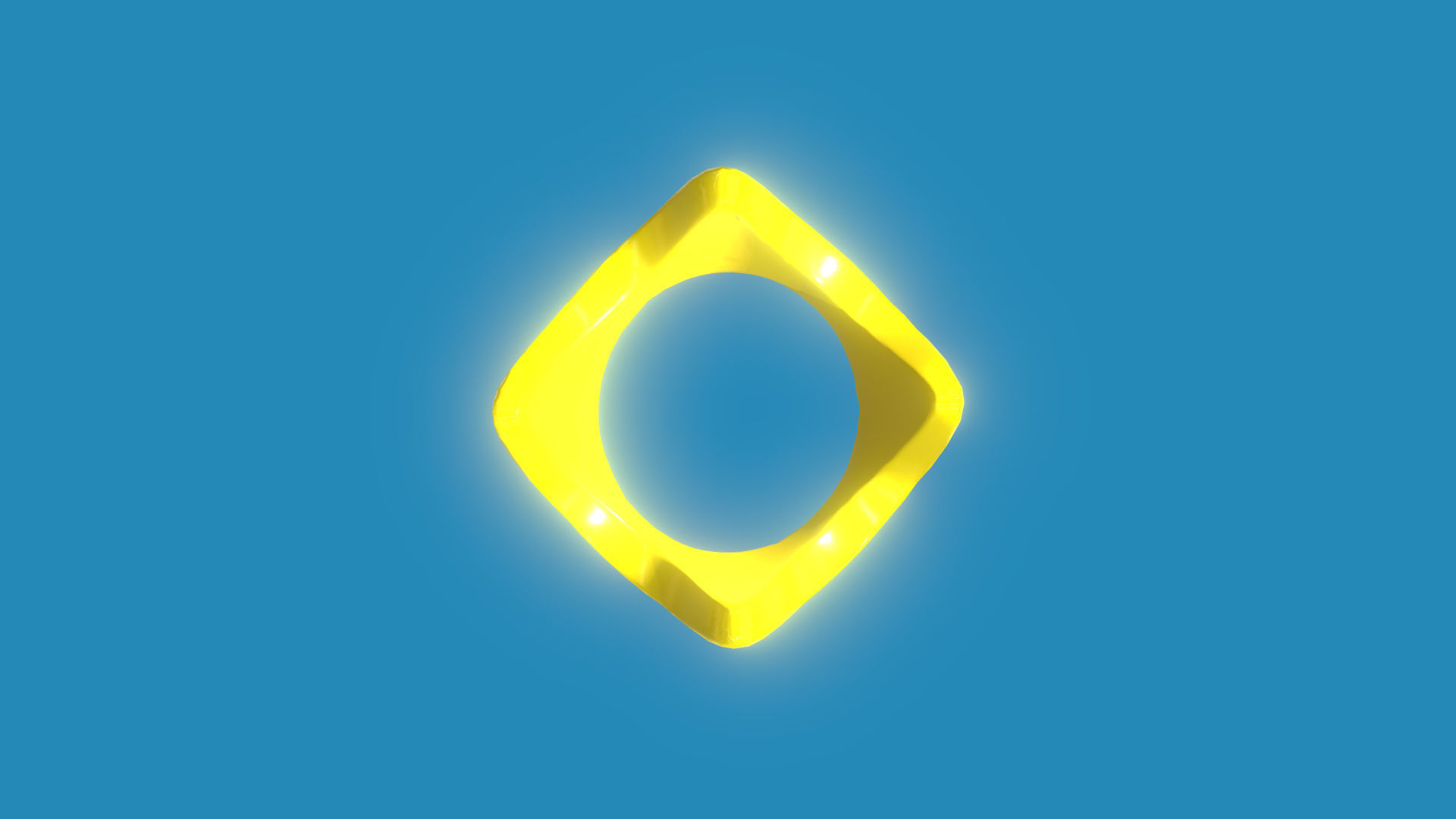 Crown Low-poly 3D model_6