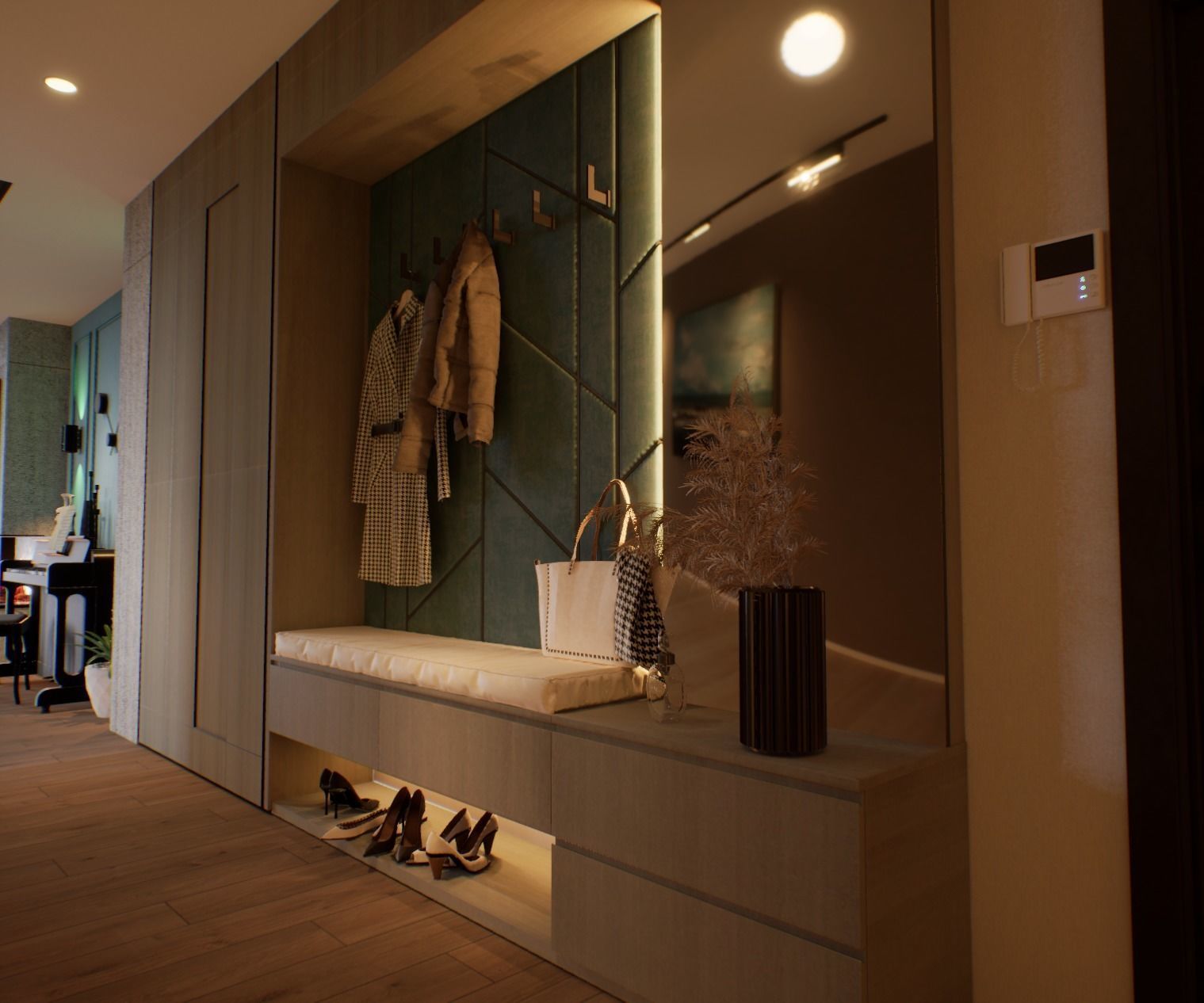 VR ready Living room Unreal engine  Low-poly 3D model_18