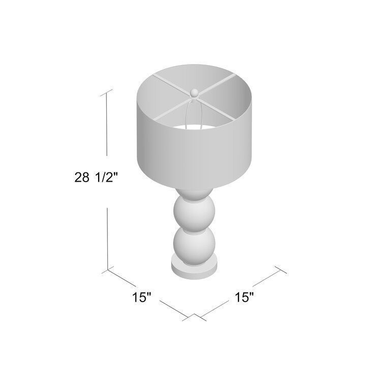  Table Lamp Set of 2 3D model_2