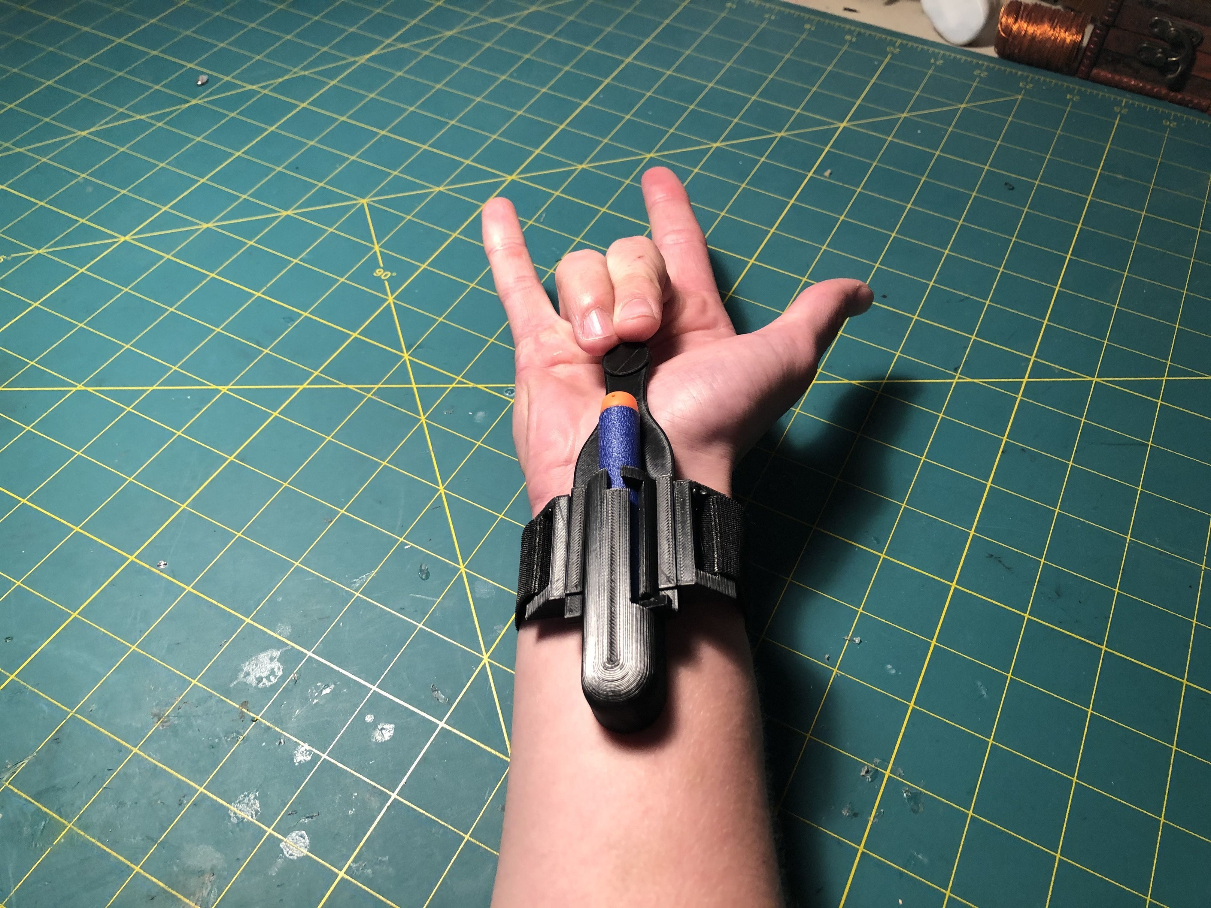 Nerf webshooter STL 3D print model_2