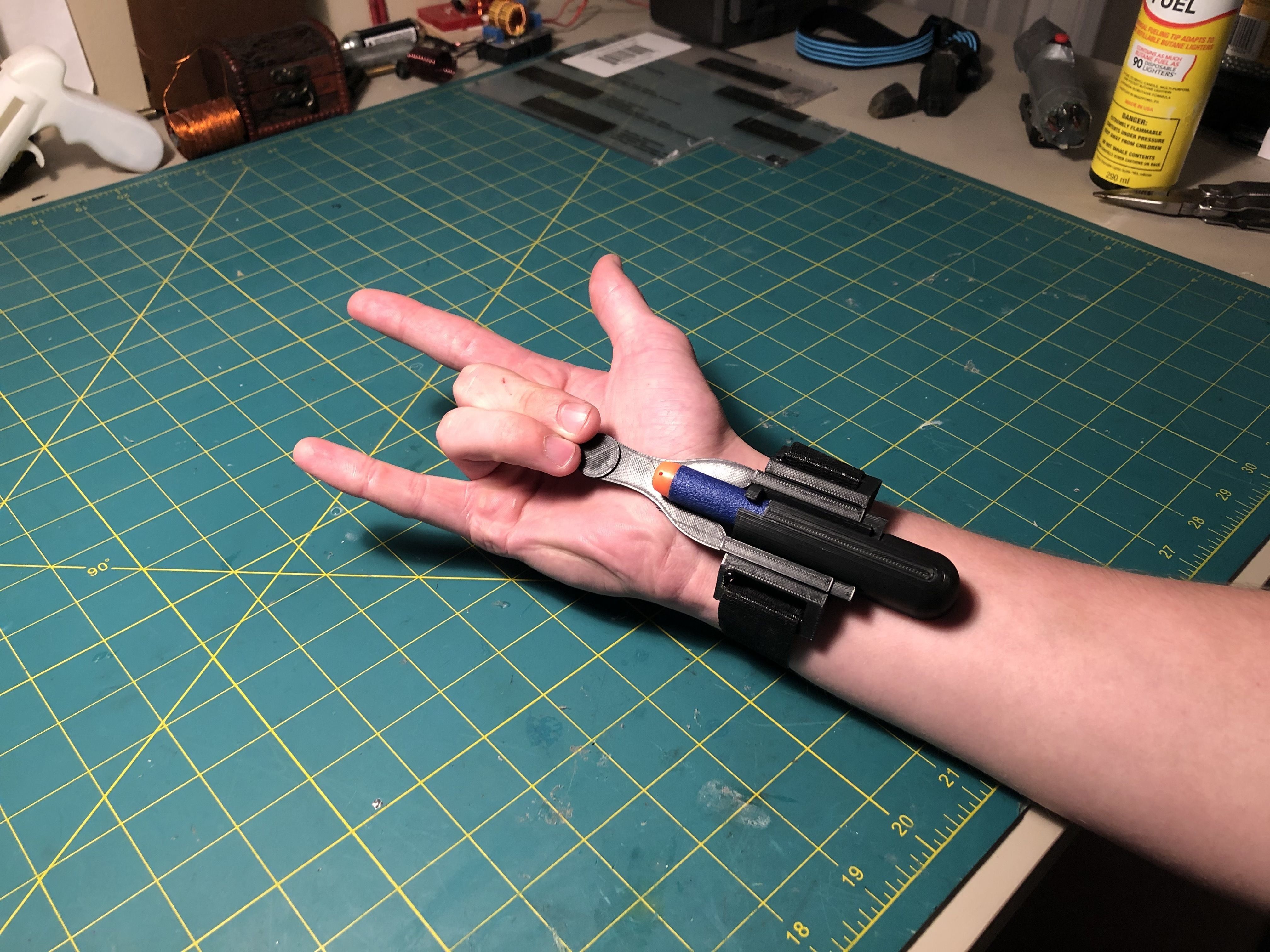 Nerf webshooter STL 3D print model_5