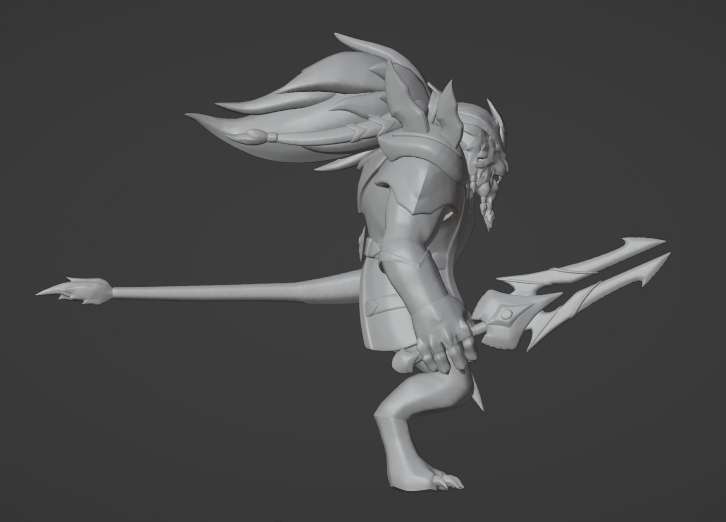 Sentinel Rengar 3D print model_6