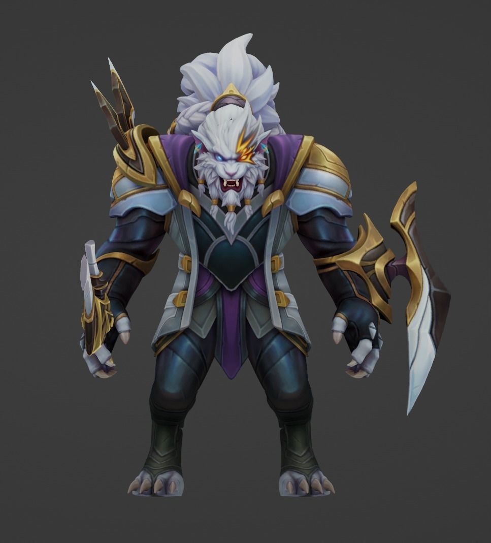 Sentinel Rengar 3D print model_1