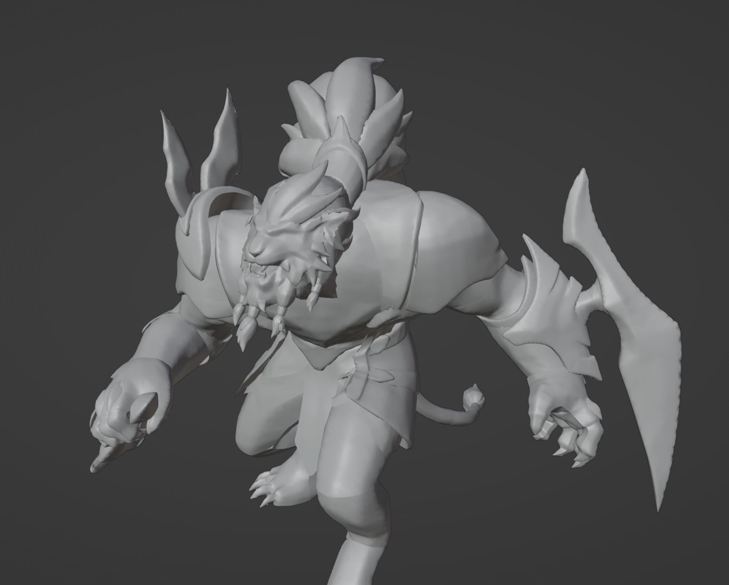 Sentinel Rengar 3D print model_4