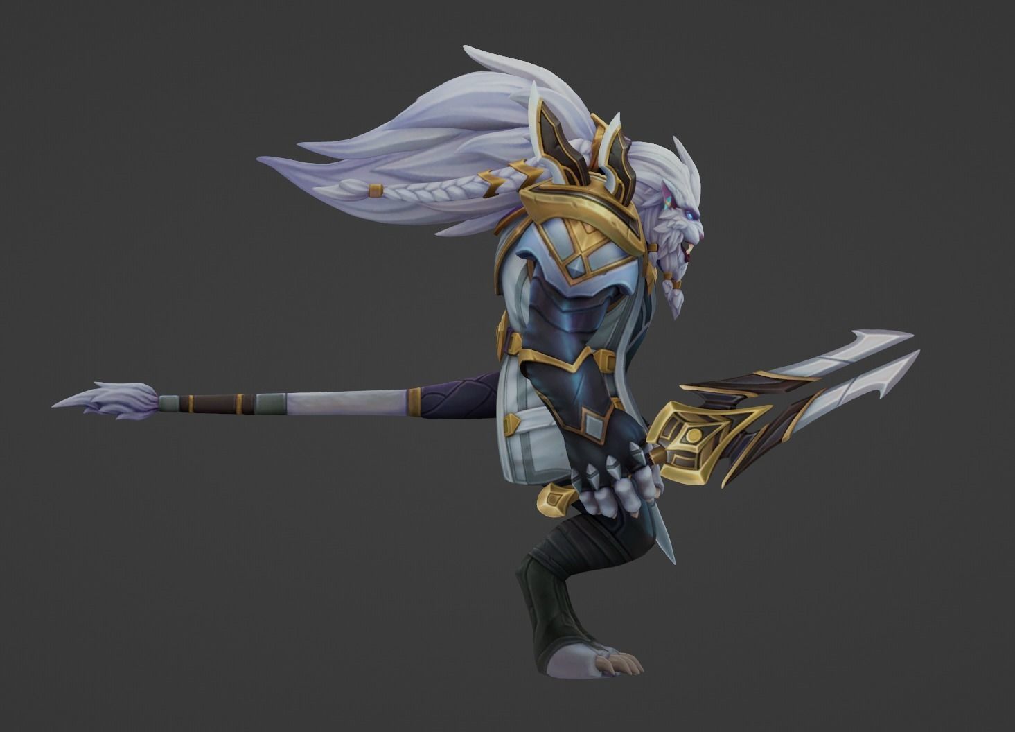 Sentinel Rengar 3D print model_2