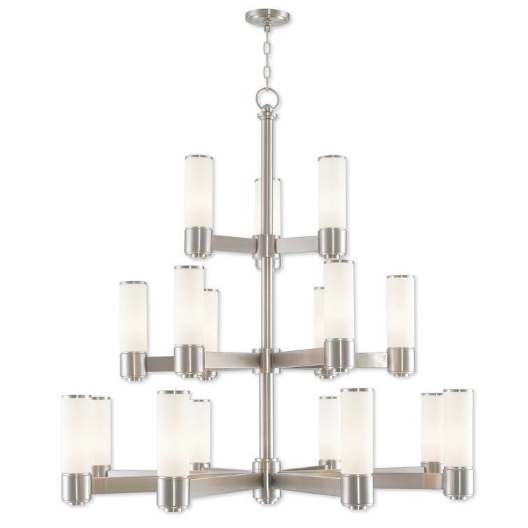 Light Unique  Statement Tiered Chandelier 3D model_5