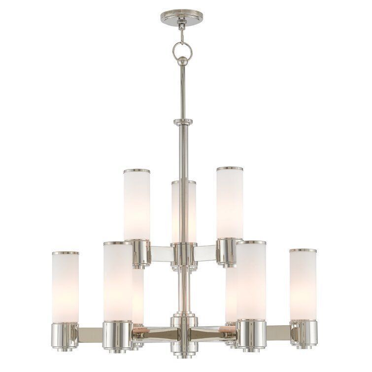 Light Unique Tiered Chandelier 3D model_6