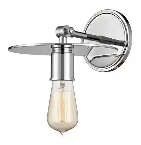  Light Dimmable Old Bronze Armed Sconce