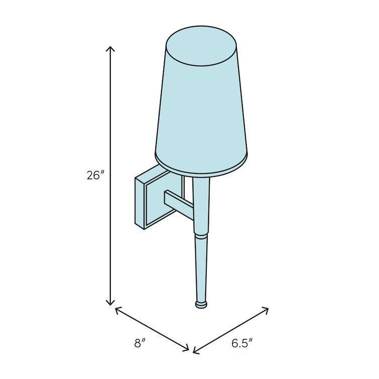 Yearby 1 - Light Dimmable Wallchiere - 2 Colour 3D model_2