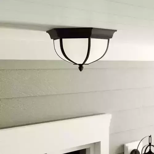 Vi 2-Light Outdoor Flush Mount Free 3D model