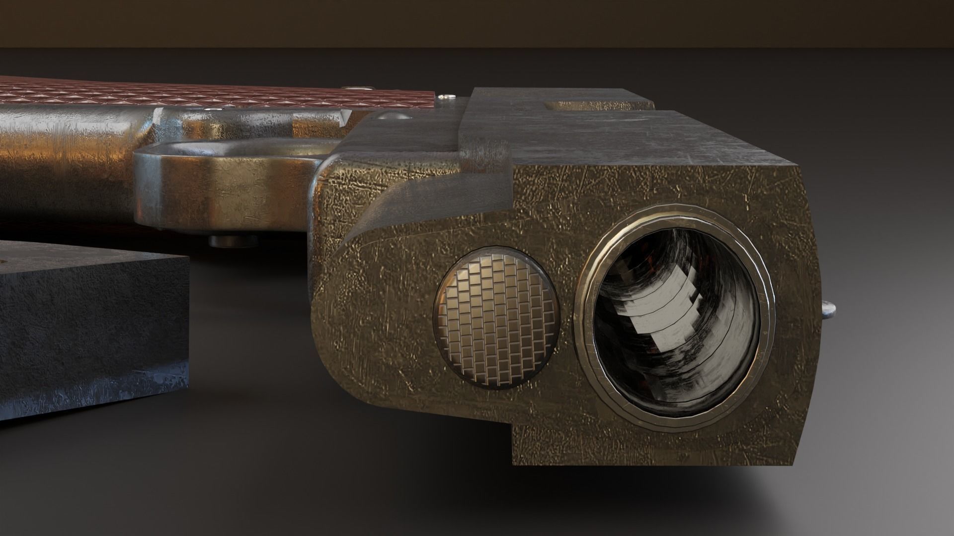 Colt 1911 Ultra realistic Game ready  Rigged Gun 3D model Low-poly 3D model_5