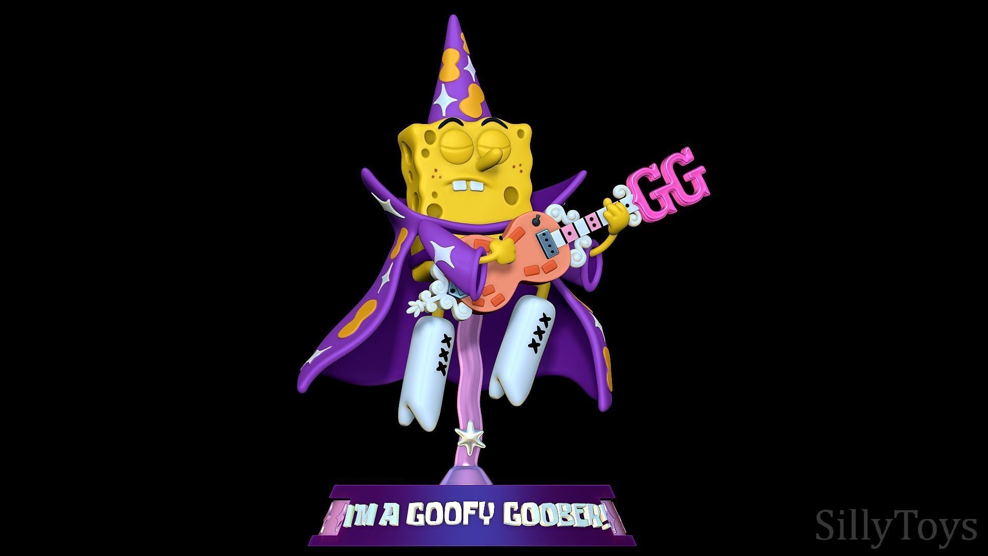 SpongeBob SquarePants Goofy Goober  3D print model_2