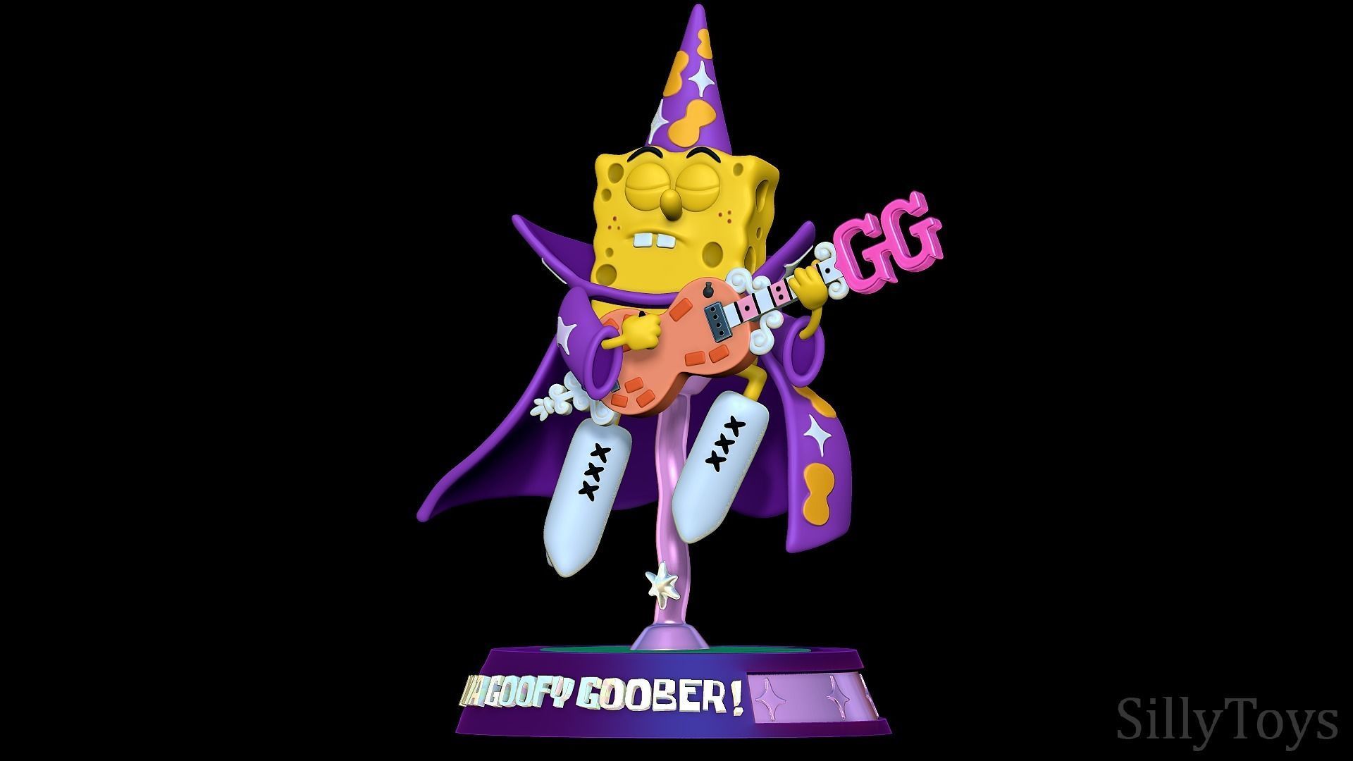 SpongeBob SquarePants Goofy Goober  3D print model_3