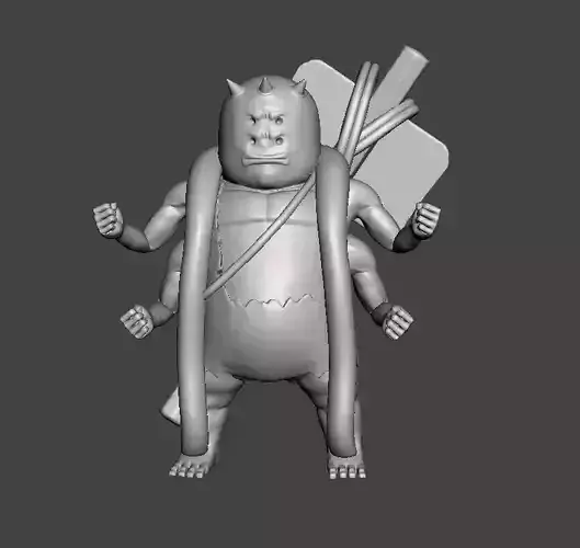 Chief Moginaian 3D Model 3D print model