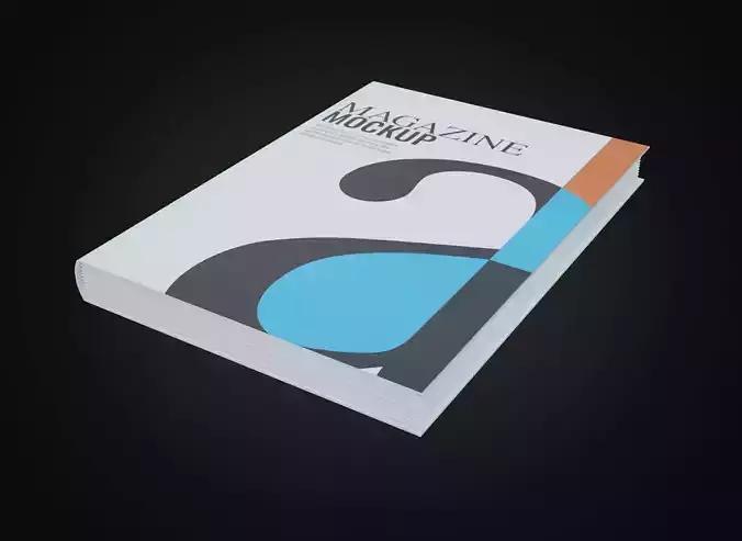Book animated Low-poly 3D model