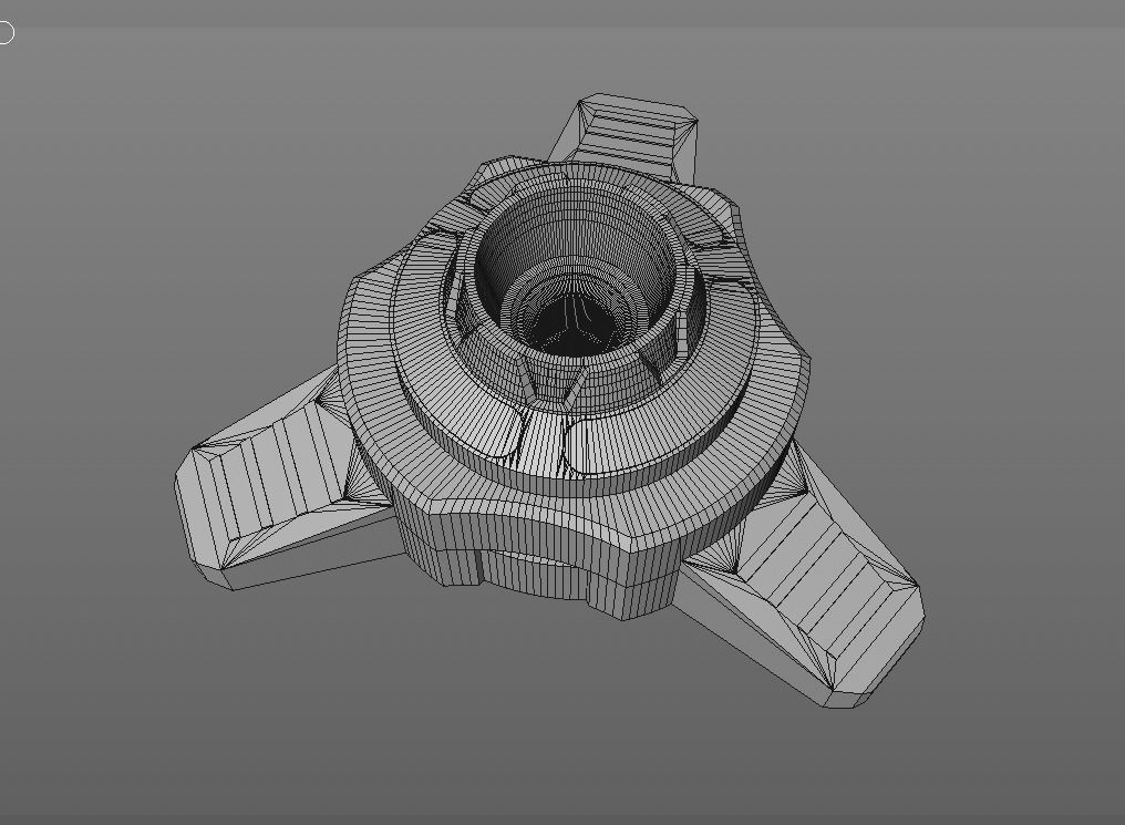 Farscape Fire Mine 3D print model_1