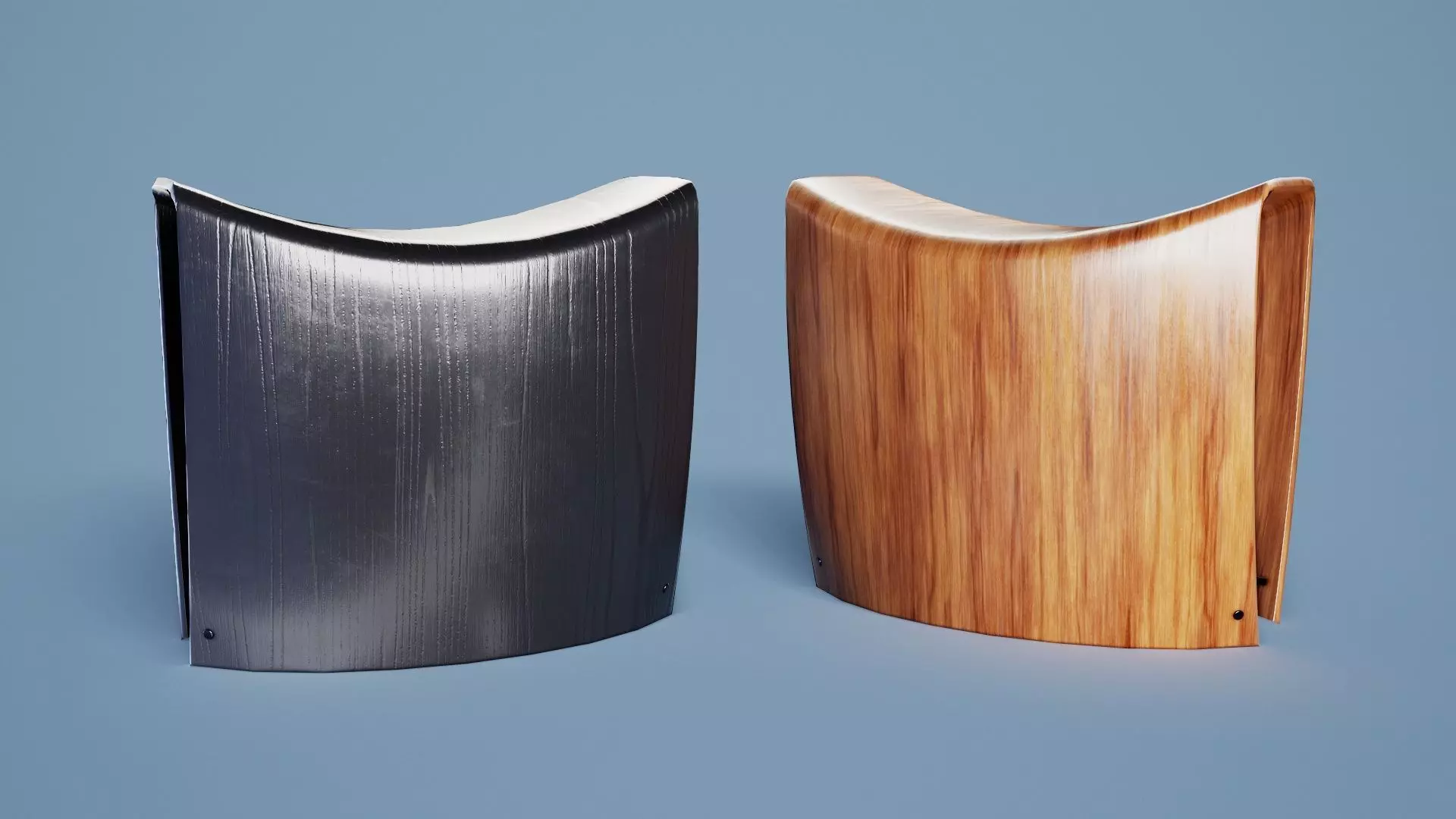 Stool 001 3D Model Collection_0