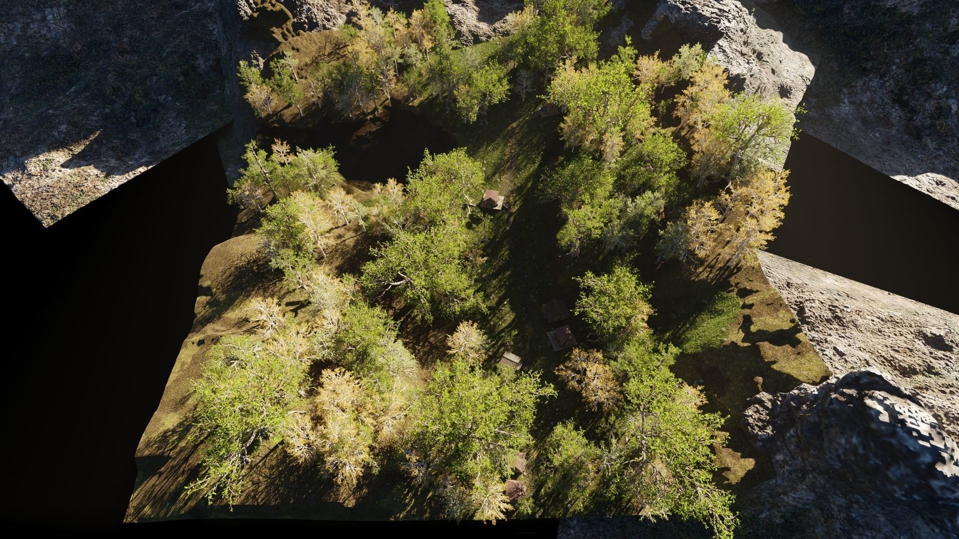 Medieval Pathway Scene 3D model_17