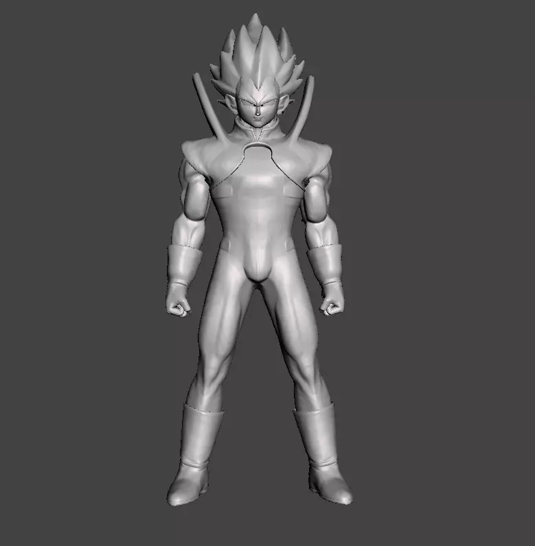 Super Oren Vegeta 3D Model 3D print model_0