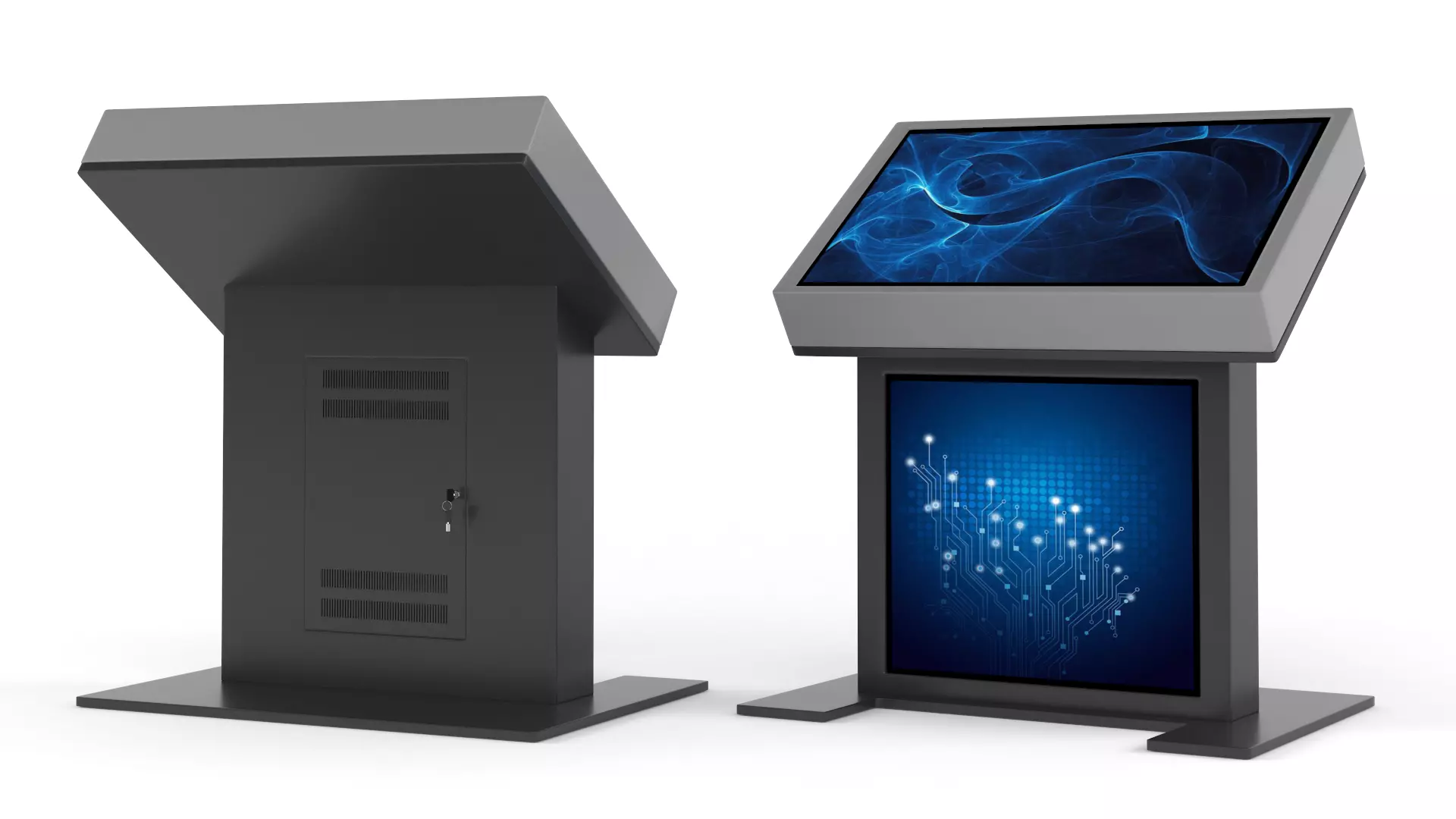 Information Kiosk 3D model_0