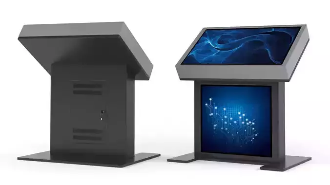 Information Kiosk 3D model