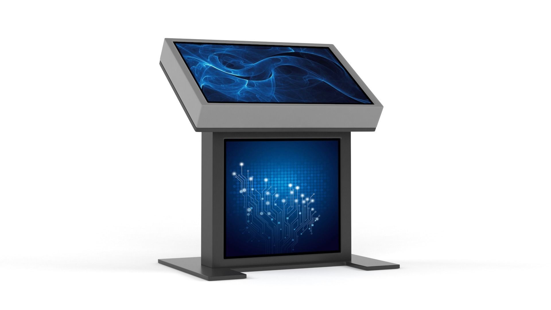 Information Kiosk 3D model_5