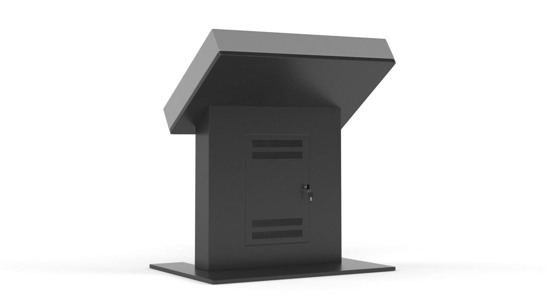 Information Kiosk 3D model_3