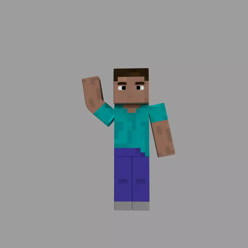 Minecraft multik 3D model_0