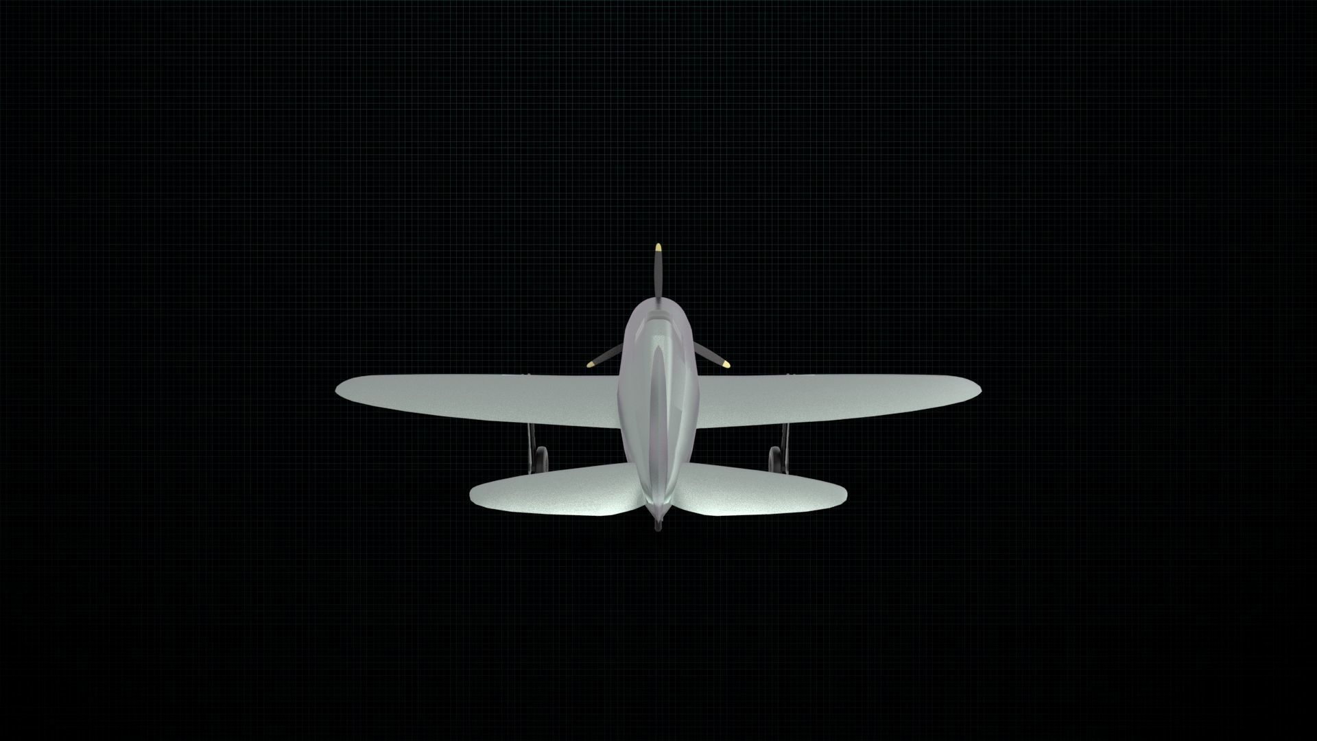 P-47 Thunderbolt 3D model_2