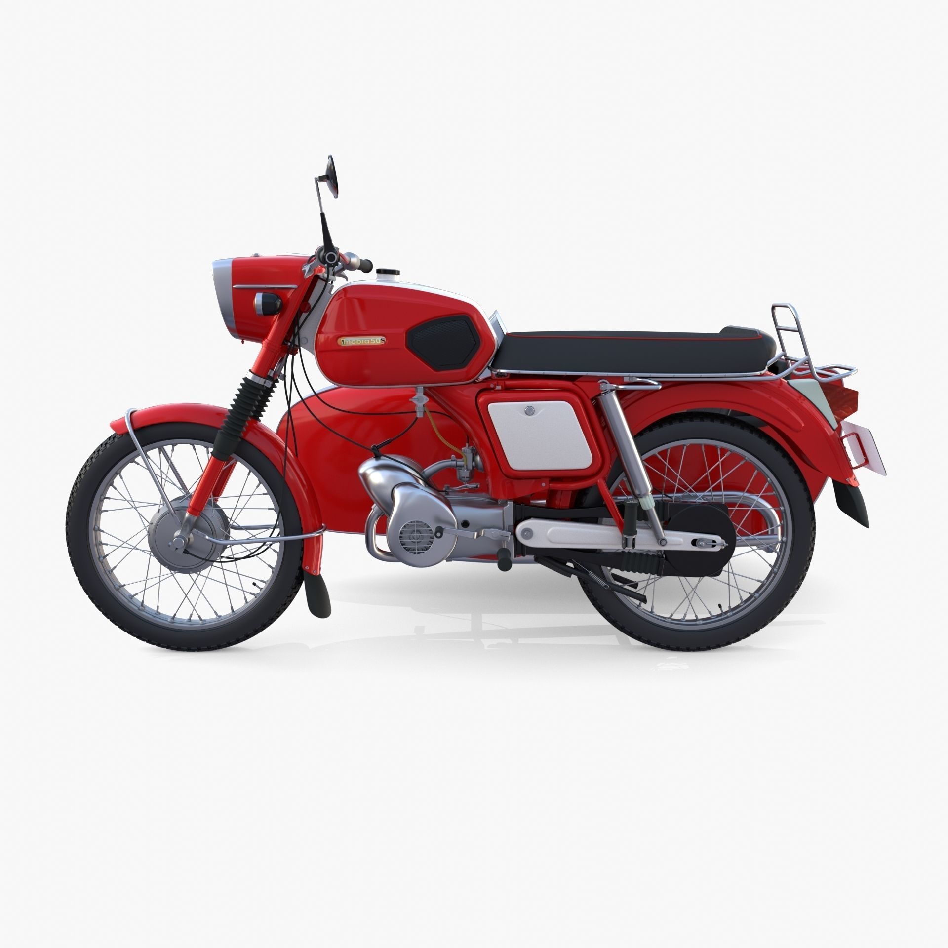 Mobra 50 w sidecar Red 3D model_3