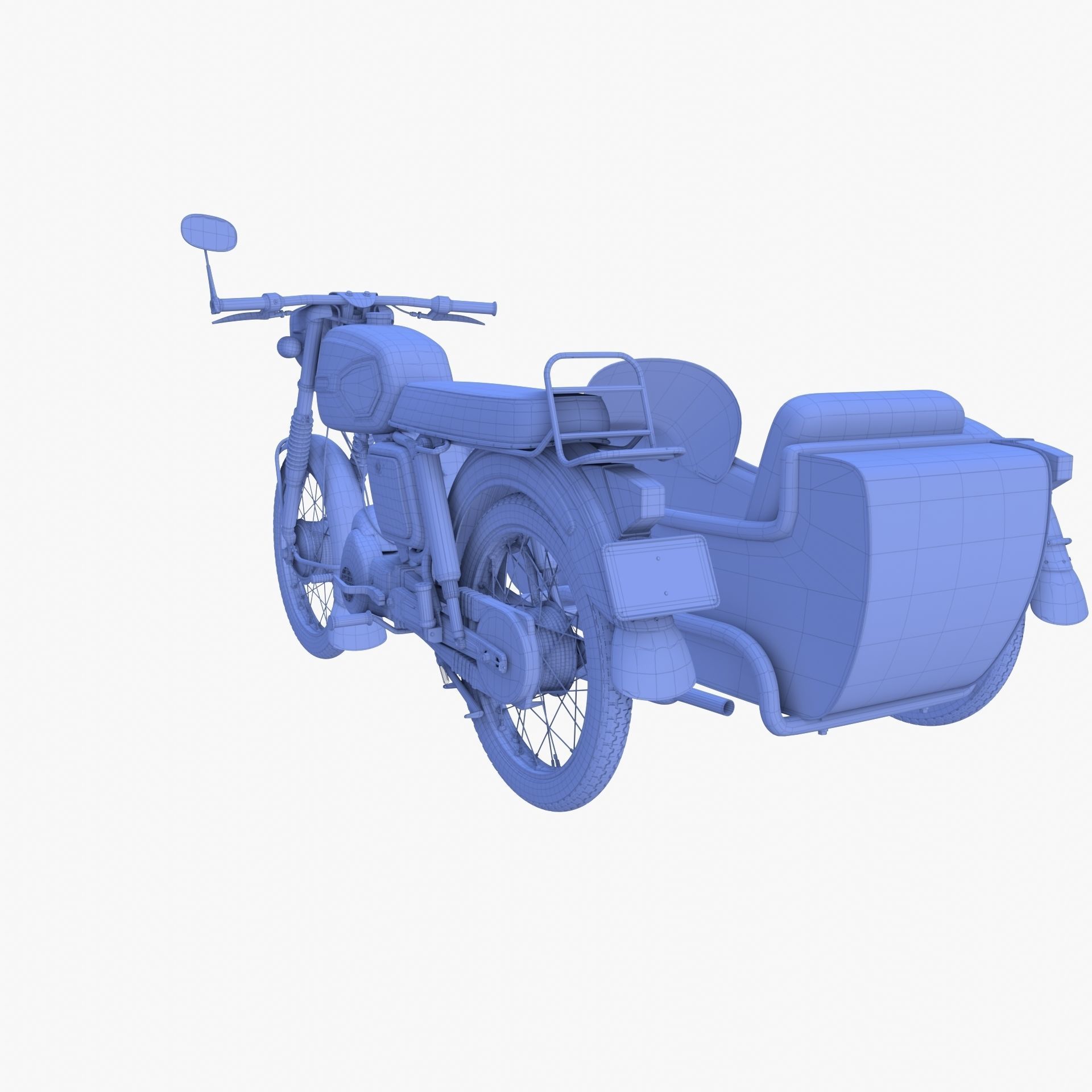 Mobra 50 w sidecar Red 3D model_15