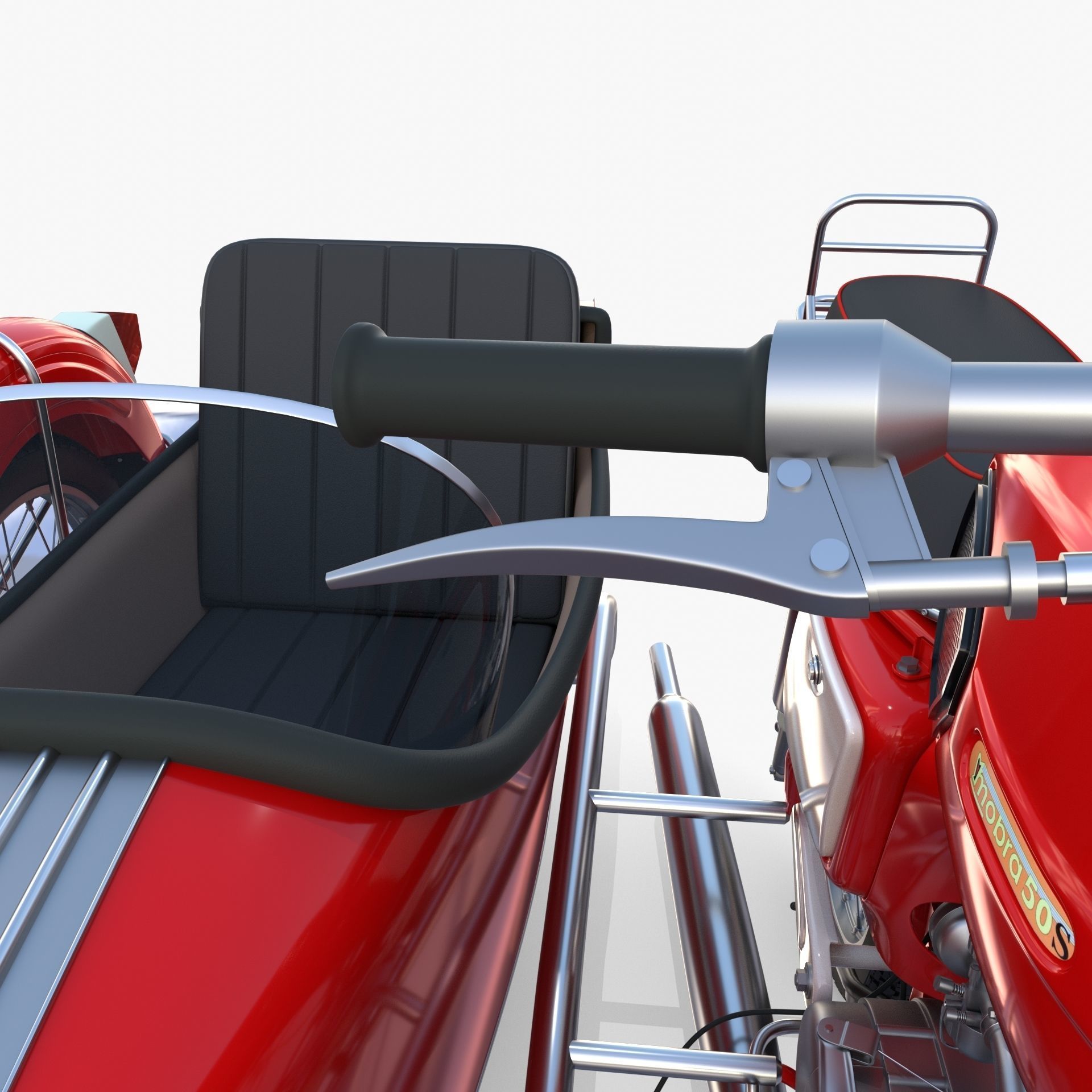 Mobra 50 w sidecar Red 3D model_11