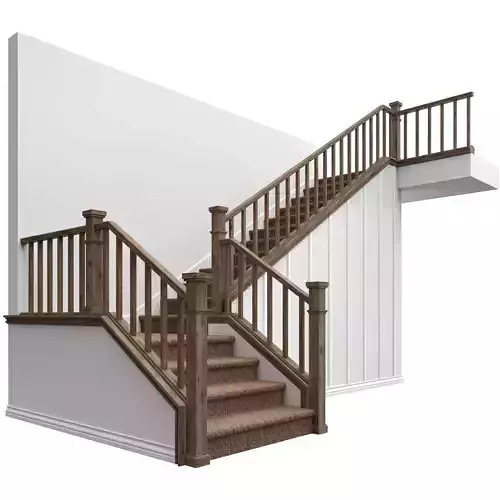 Traditional staircase