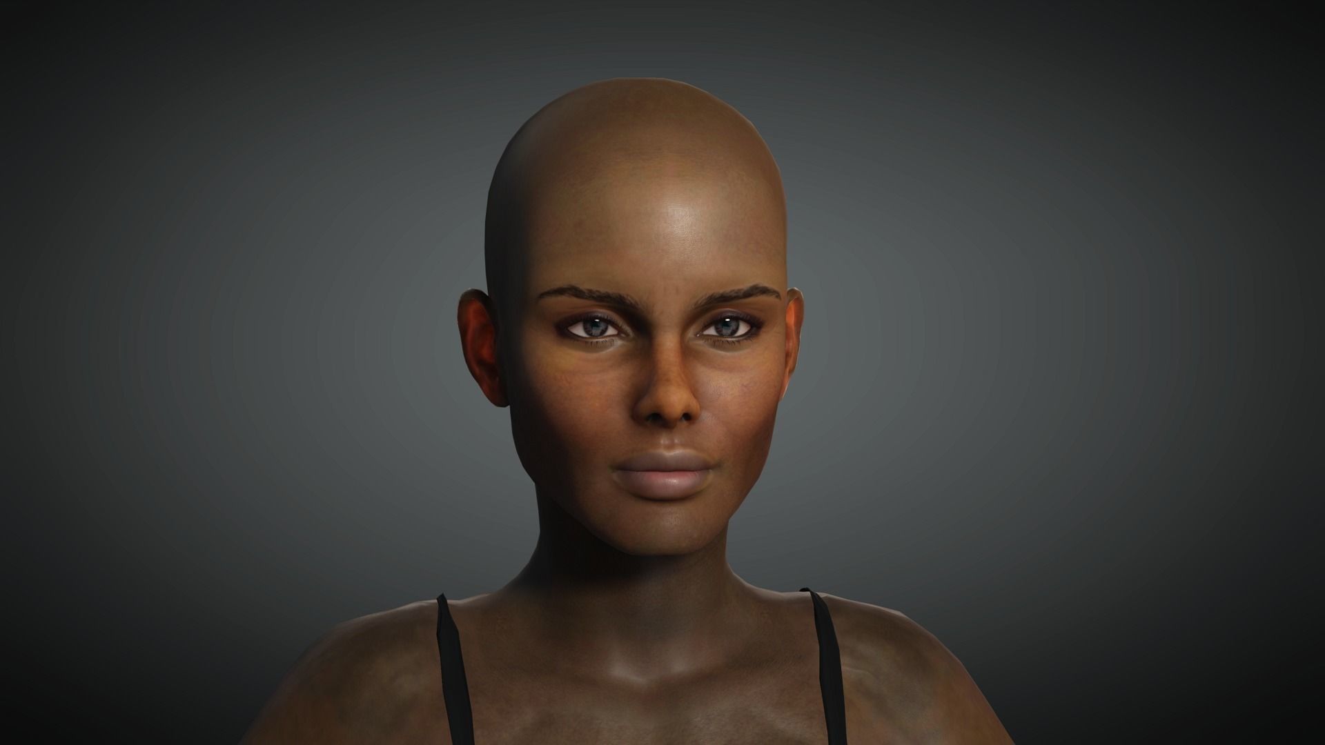 AAA Apocalypse Female Character 02 Low-poly 3D model_20