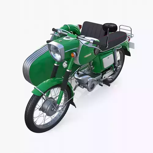 Mobra 50 w sidecar Green