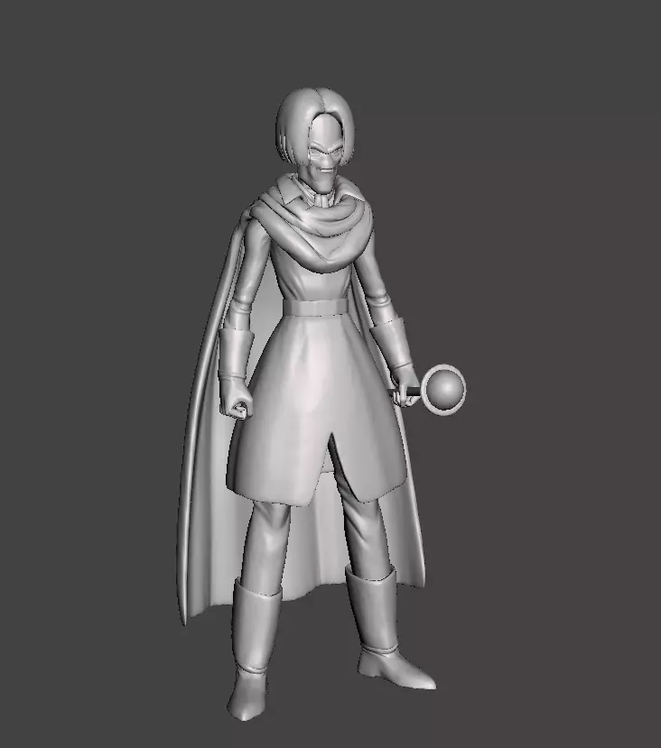 Doltaki 3D Model dragon ball character 3D print model_0