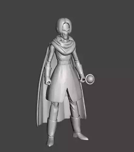 Doltaki 3D Model dragon ball character