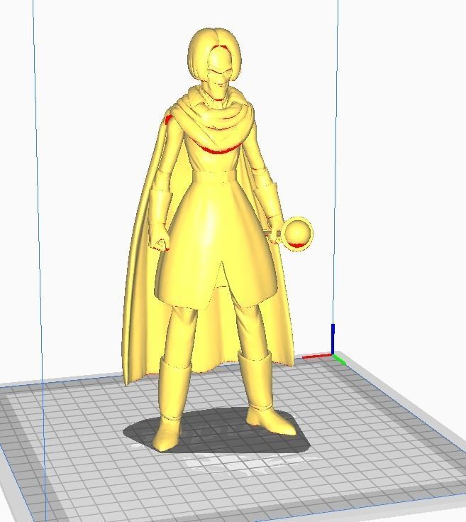 Doltaki 3D Model dragon ball character 3D print model_1