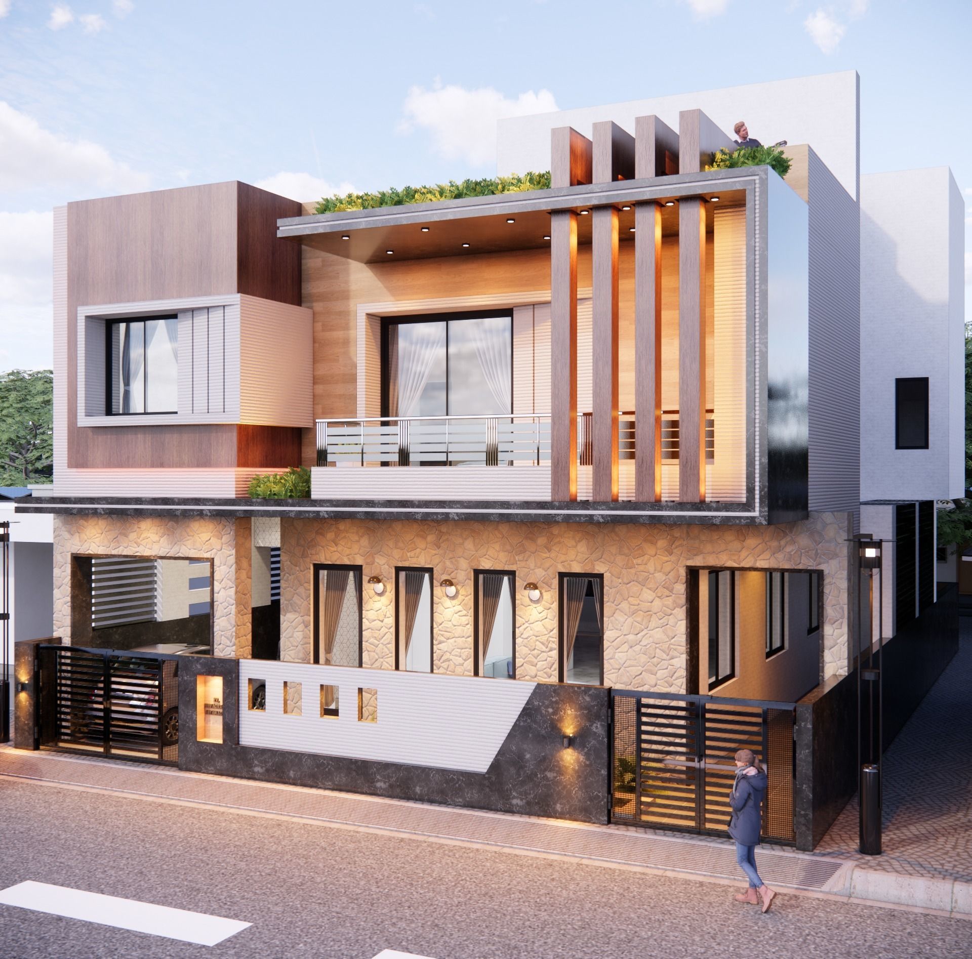 Exterior Design Render - Sketchup - Enscape 3D model 3D model_2